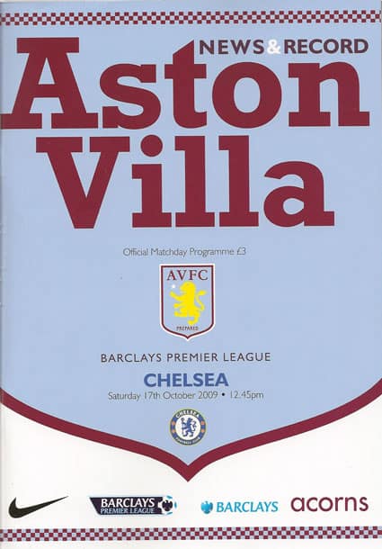 Aston Villa FC v Chelsea FC